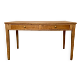 Farmhouse table with drawers