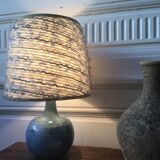 Vintage signed ceramic lamp