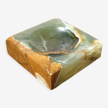 Cendrier pierre onyx marbré