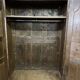 Louis XV carved wooden wardrobe from the 18th century