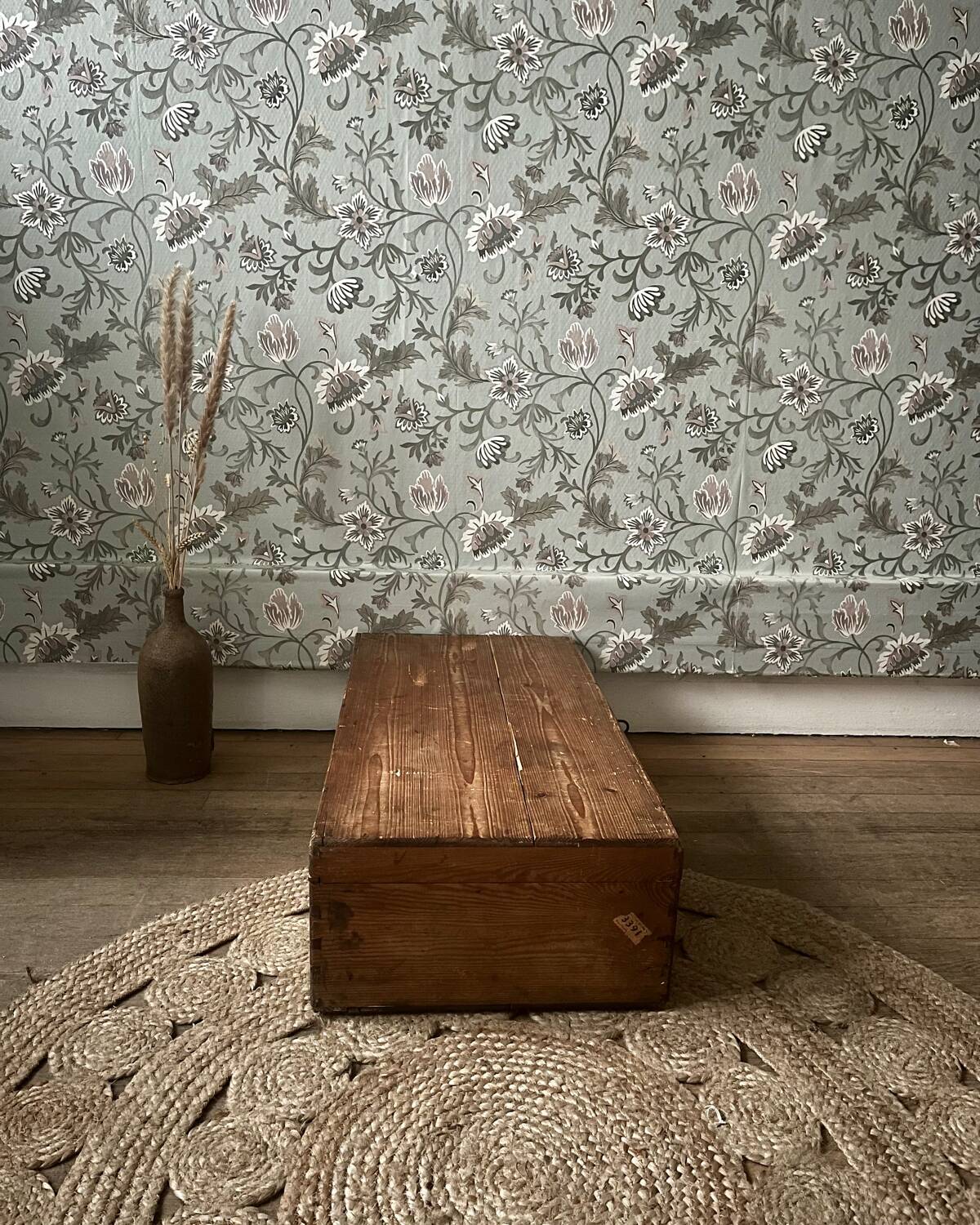 Coffre vintage de rangement
