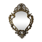 Miroir en bronze doré