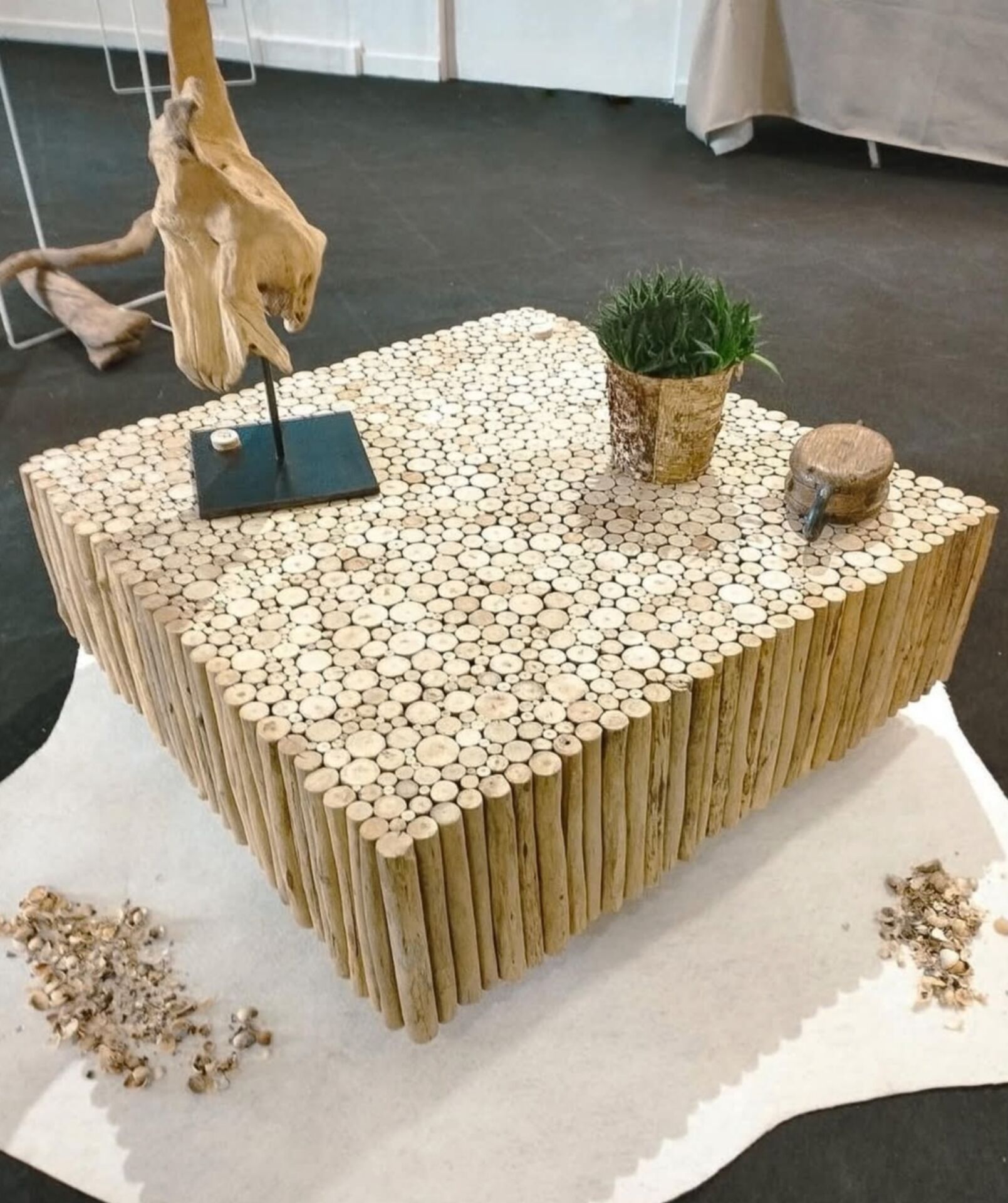 Driftwood coffee table