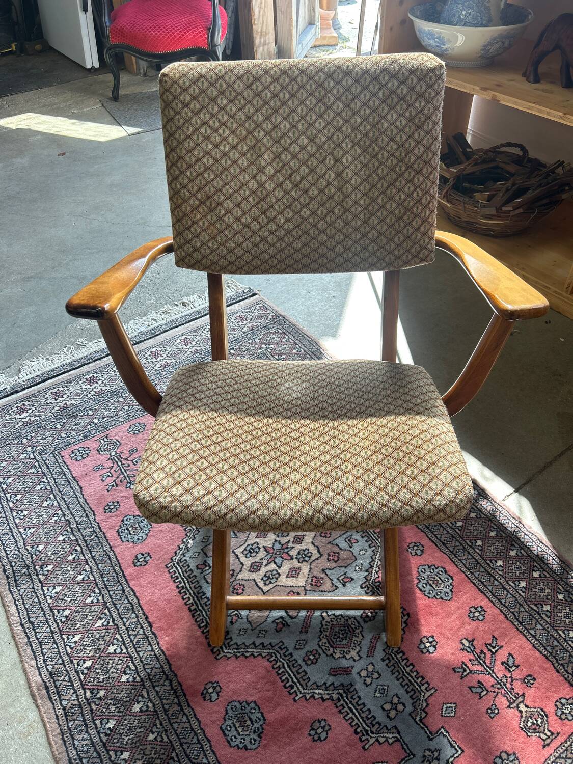 Fauteuil pliant vintage relax