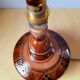 Lampe en céramique émaillée 60s