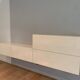 Meubles muraux suspendus presotto – design italien haut de gamme – laque cr