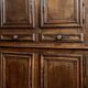Louis XIII period cabinet in solid oak