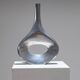 Vase soliflore en métal, 1980s