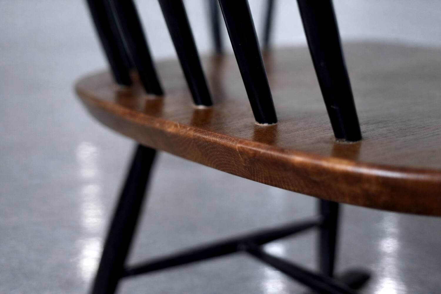 Vintage Mid-Century Finnish Modern Rocking Chair by I. Tapiovaara for Asko