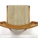 Set of 4 Scandinavian walnut chairs, Sweden, 1