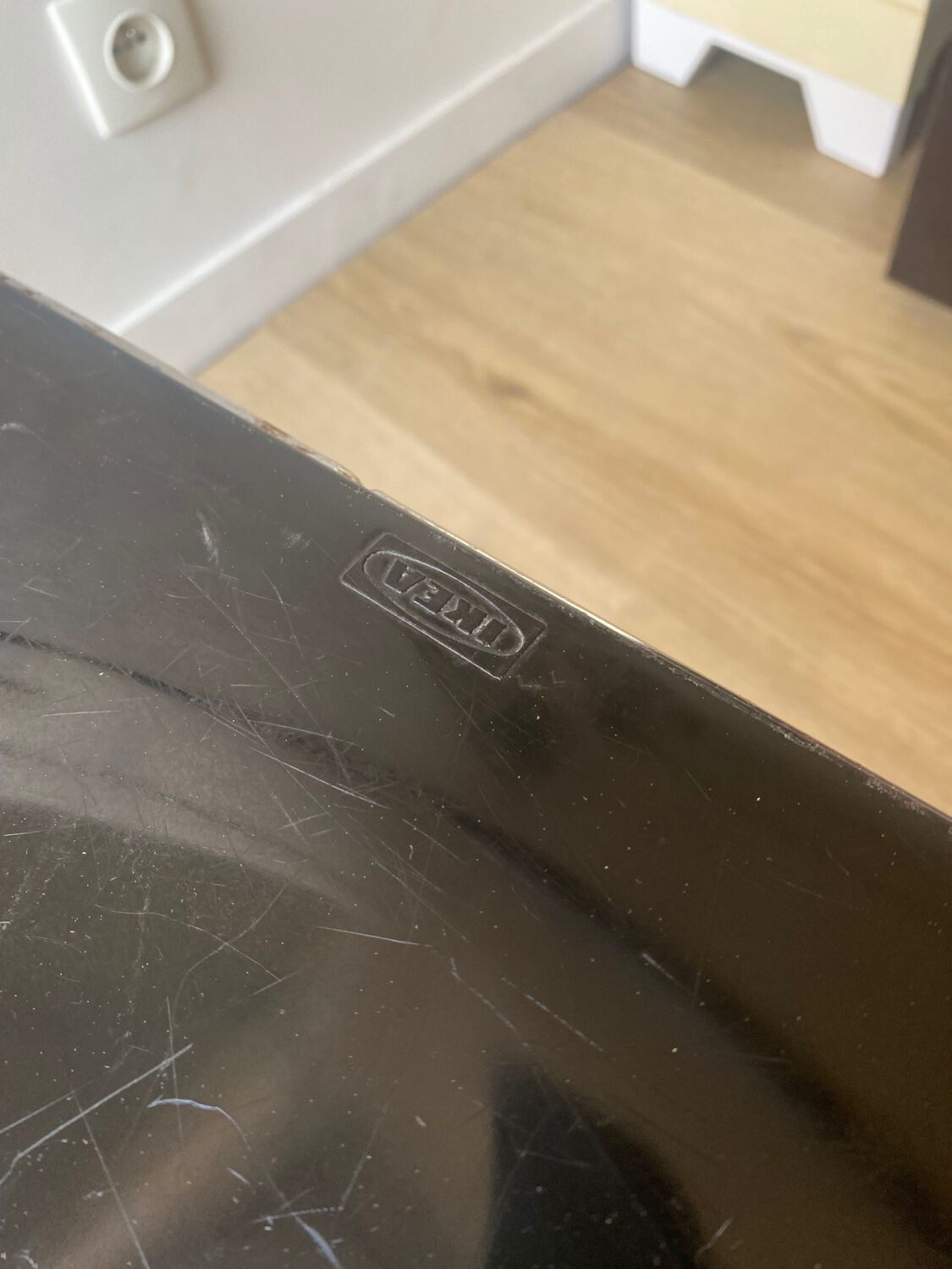 Chaise pliante plexi ikea vintage 80