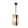 Suspension verre style lanterne vintage