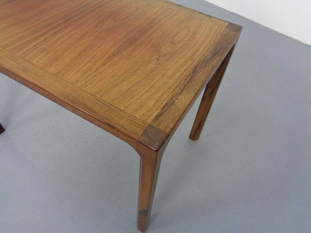 Danish Side Table in Rosewood, 1960s