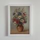 Oil painting - Still life with bouquet - signed