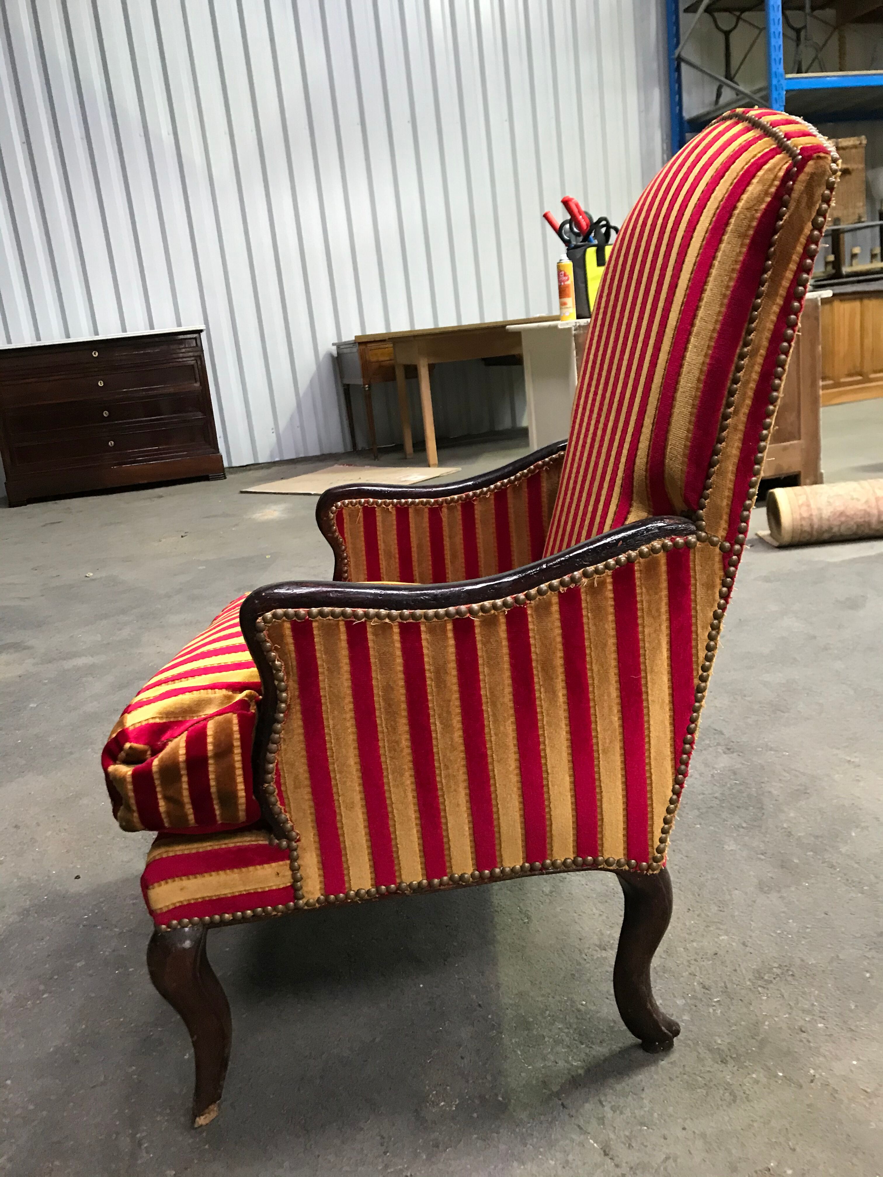 Fauteuil bergère Napoléon III