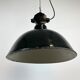 East German Enamel Factory Light By Lbd Veb Leuchtenbau Dresden, 1950s