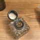 Baccarat crystal inkwell