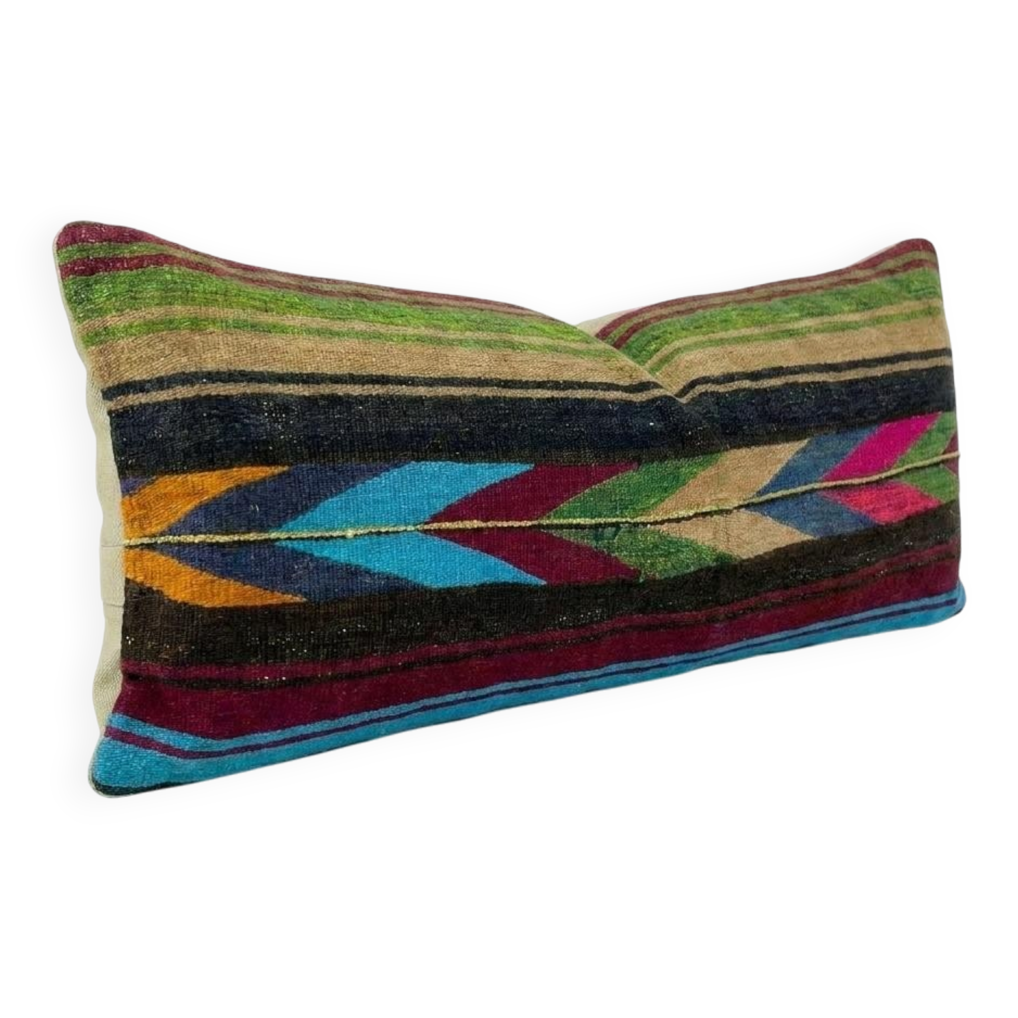 Vintage kilim cushion cover 41x124 cm