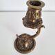 Vintage brass candle holder