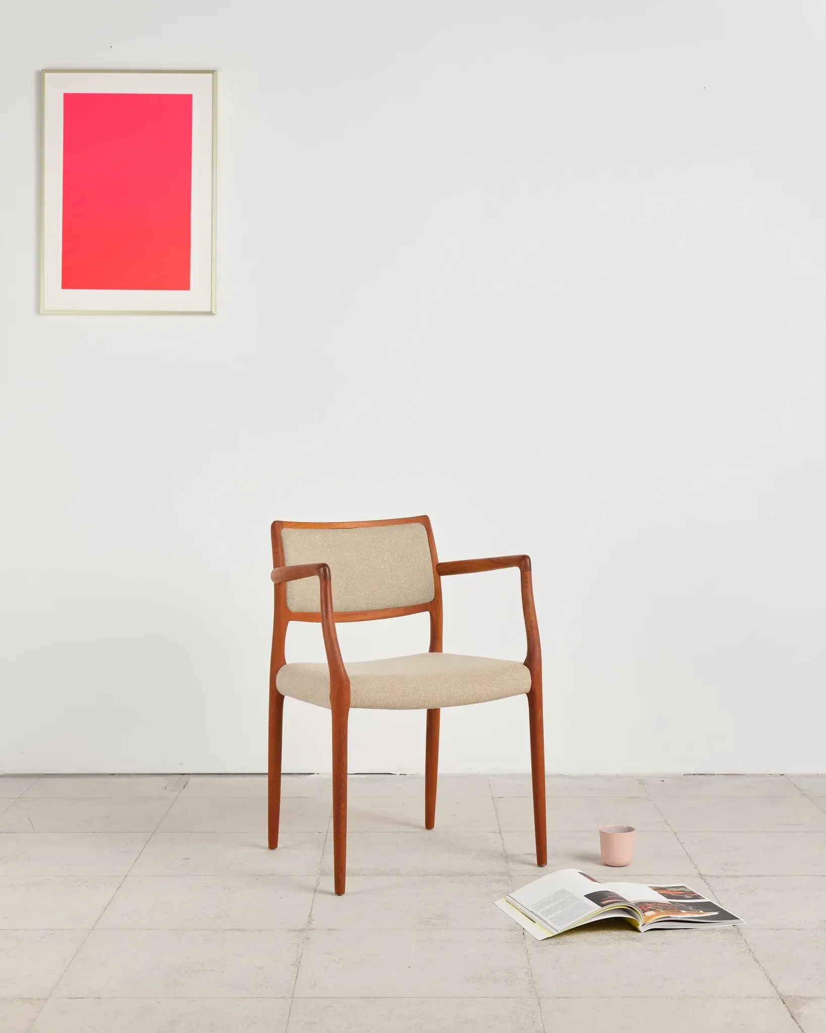Armchair model 65 in teak by Niels O. Møller, Denmark, 1960s