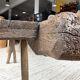 Brutalist popular art table XXL 3.5m/4m pine and oak