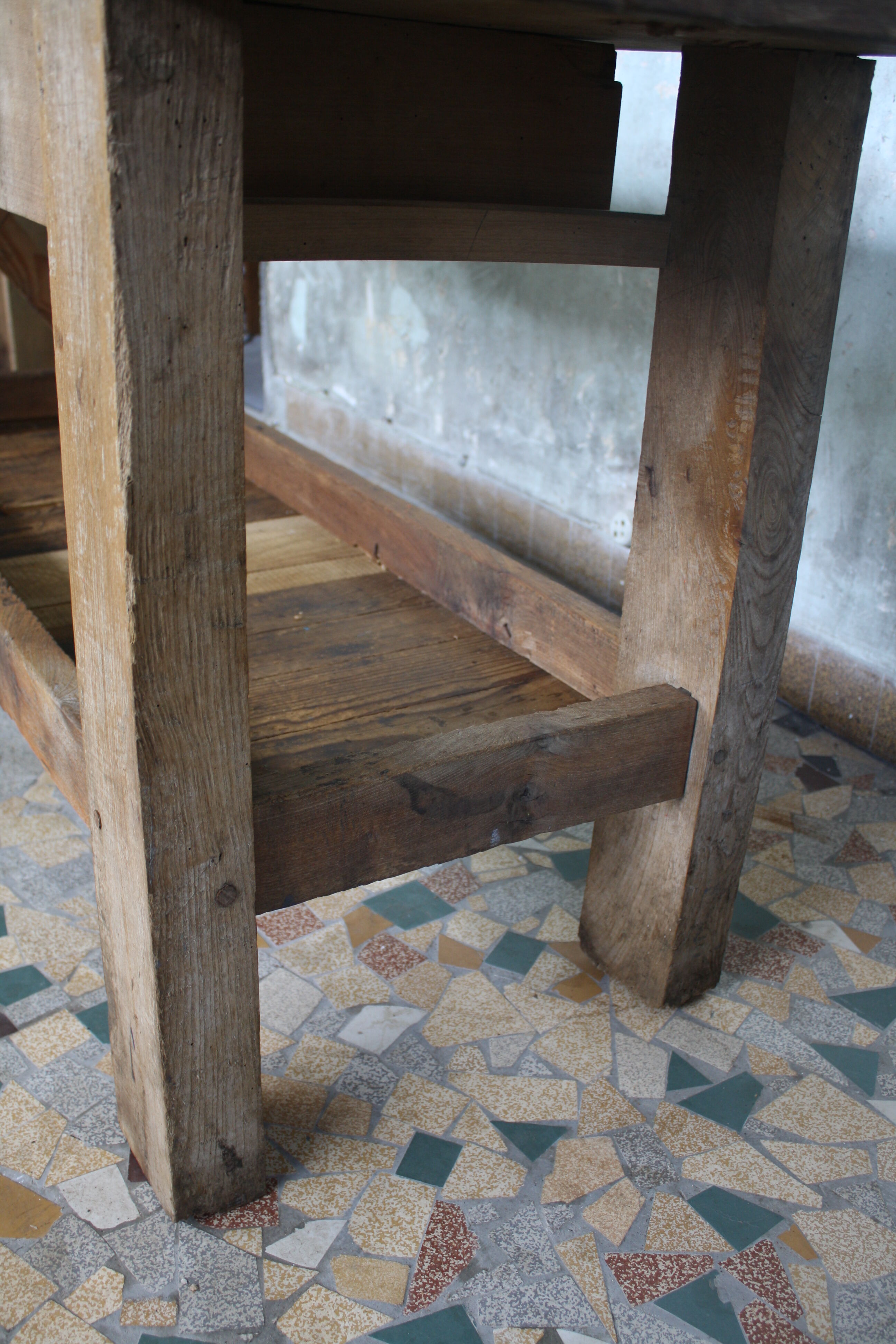 Established rough wood carpenter