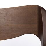 1 de 4 Chaise vintage Niels Otto Møller, Modèle 71, Chêne foncé, Corde danoise