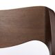 1 of 4 Vintage Niels Otto Møller Chair, Model 71, Dark Oak, Danish Cord