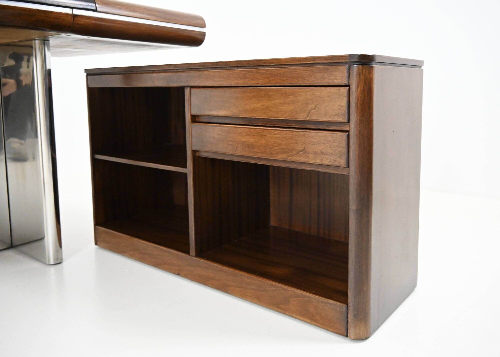 Italian desk designed by Hans Von Klier for Skipper, 1970s.