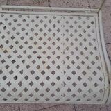 Wrought iron garden bench