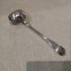 Silver-plated metal soup ladle by Christofle silversmiths, Albi pattern, 28.7cm