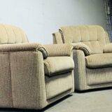 set of 2 vintage seats/ one-seated/armchairs