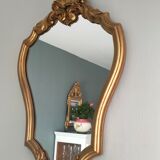 Gilded style mirror, 61x39 cm