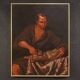 Great 17th century Italian painting, philosopher in his study