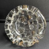 Pierre D'Avesn France molded crystal ashtray
