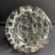Pierre D'Avesn France molded crystal ashtray