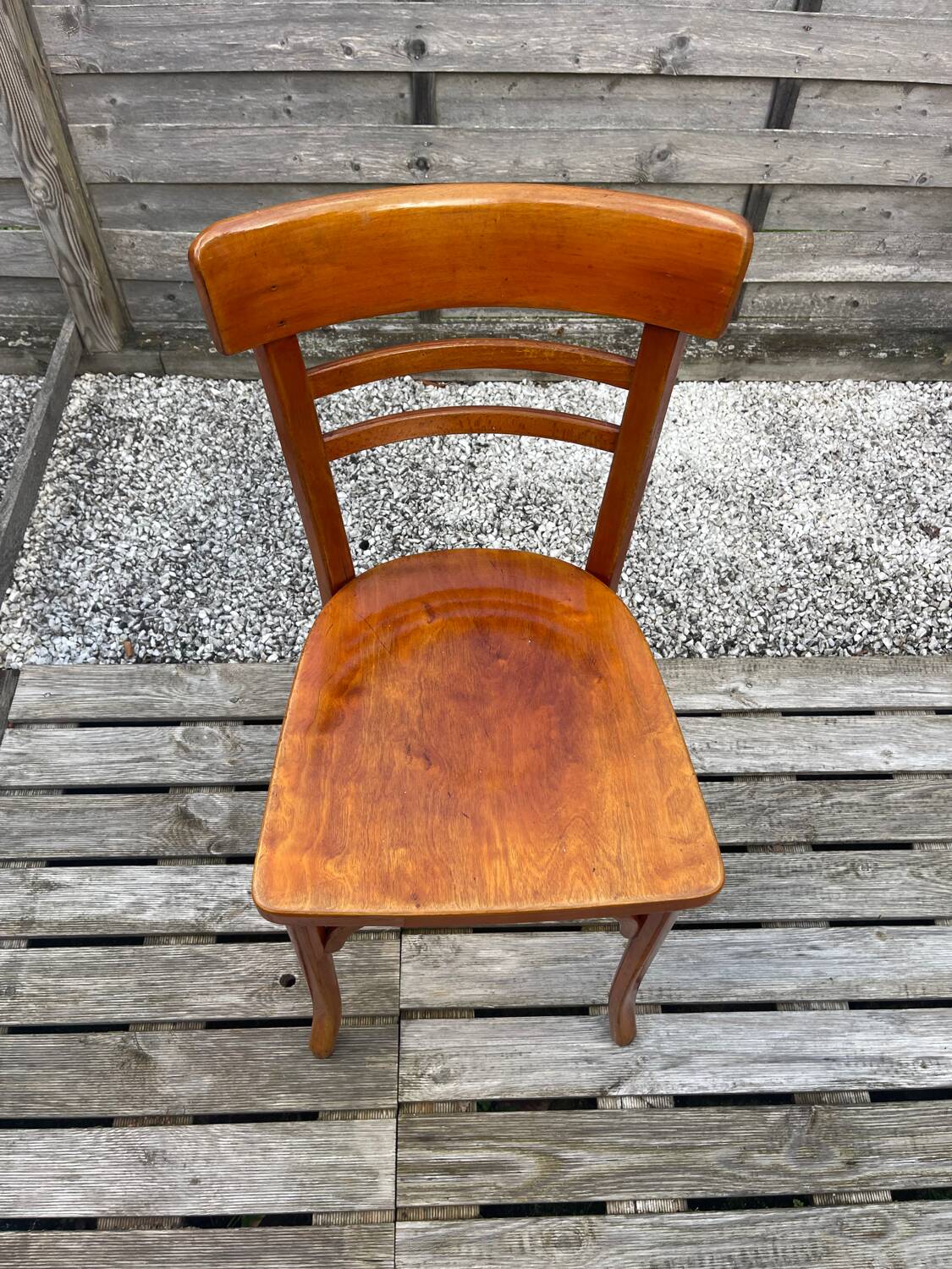 Six Baumann bistro chairs