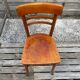 Six chaises bistrot Baumann