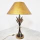 Vintage sheaf of wheat table lamp - 1960s