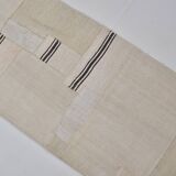 Vintage Decorative Hemp Kilim Runner sku3832