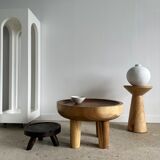 Coffee table, quadripod suar coffee table