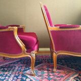 Pair of Louis XV style shepherdesses