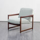 Pair of vintage armchair, cherry, restored