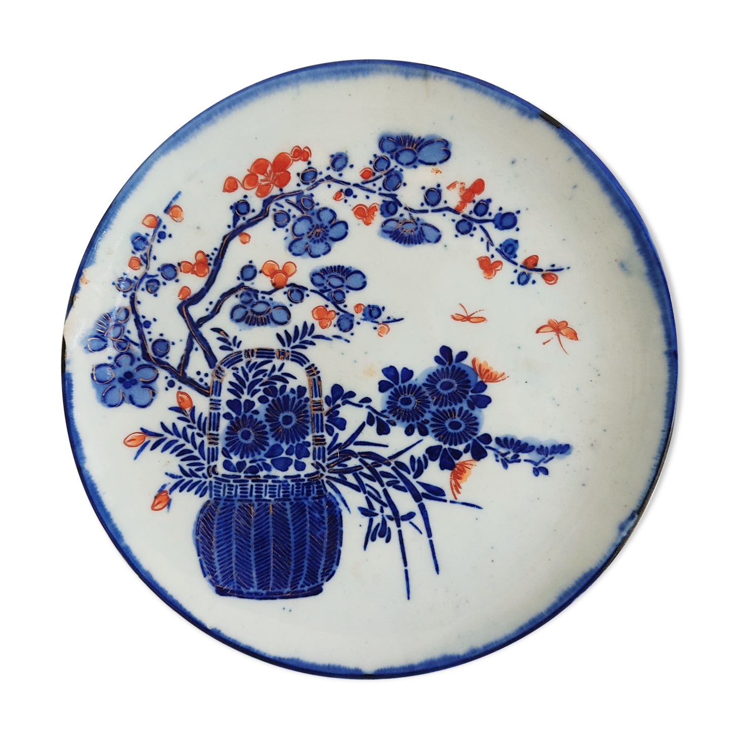 Japanese porcelain imari plate early 20th