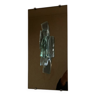 Splendid Raak vintage 70s sculptural wall lamp