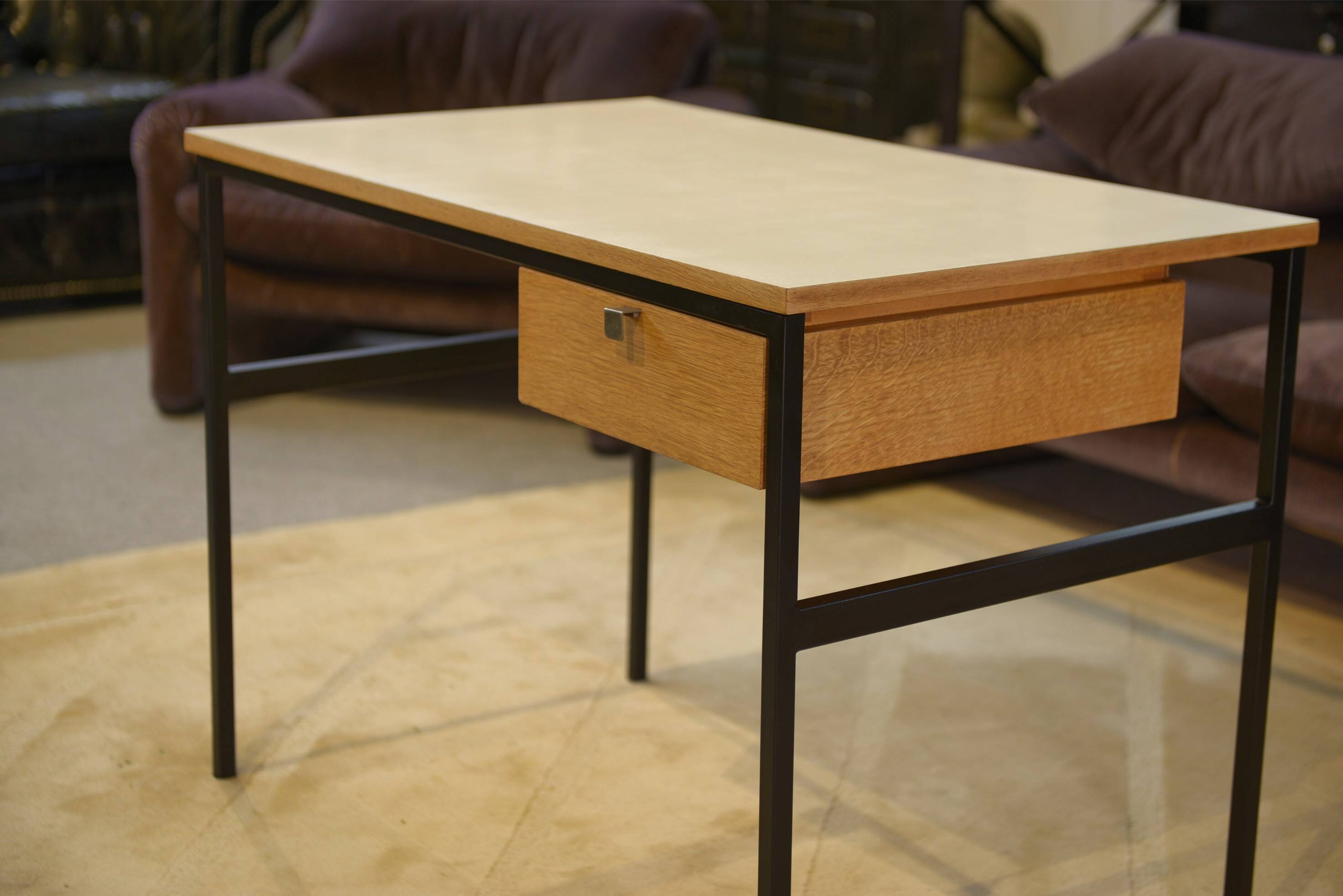 Student desk CM217 by Pierre Paulin published by Thonet 1960s