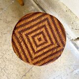1960s rattan stool