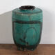 Grand vase ancien vert turquoise (vers 1820) #30