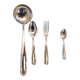 Silver cutlery set 37 pieces Louis XV style
