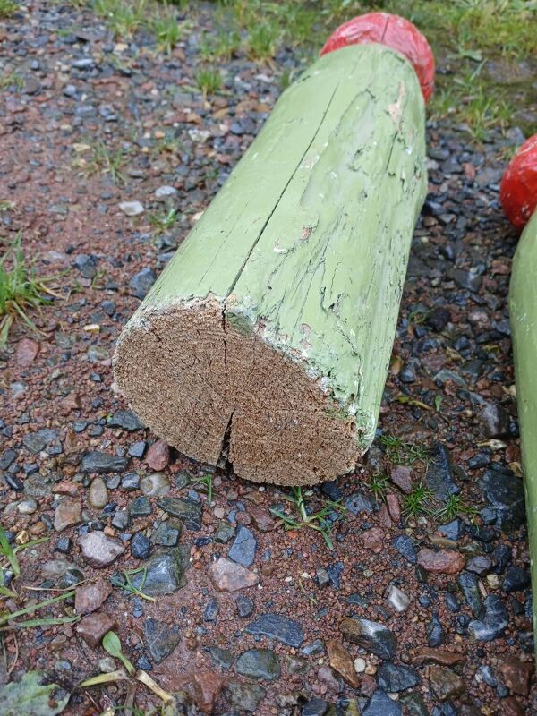 Jeu de quilles très ancien